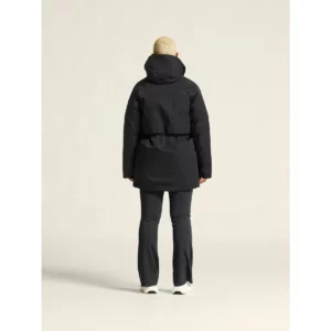 Parka mujer CRAFT URBAN PADDED PARKA 1916378, Negro, con modelo, vista posterior de cuerpo entero