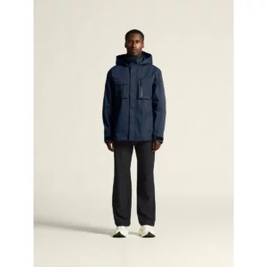 Chaqueta hombre CRAFT URBAN JACKET 1916379, Blaze, con modelo, vista frontal de cuerpo completo