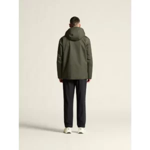 Chaqueta hombre CRAFT URBAN JACKET 1916379, Chimera, con modelo, vista posterior de cuerpo completo