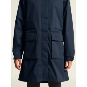 Parka mujer CRAFT URBAN PARKA 1916380, Blaze, con modelo, detalle frontal de bolsillos y mangas