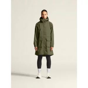 Parka mujer CRAFT URBAN PARKA 1916380, Chimera, con modelo, vista frontal de cuerpo completo