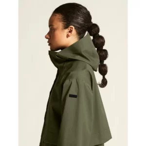 Parka mujer CRAFT URBAN PARKA 1916380, Chimera, con modelo, detalle lateral de cuello y hombros