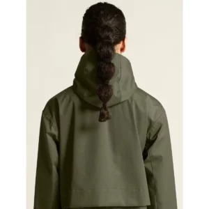 Parka mujer CRAFT URBAN PARKA 1916380, Chimera, con modelo, detalle posterior de capucha y hombros