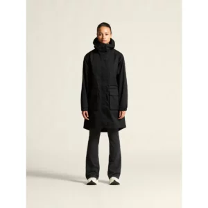 Parka mujer CRAFT URBAN PARKA 1916380, Negro, con modelo, vista frontal de cuerpo completo
