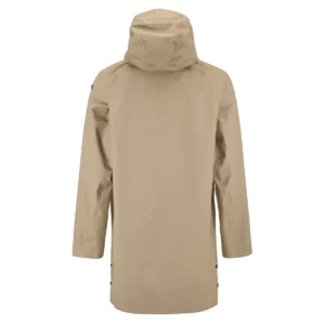 Abrigo unisex CRAFT URBAN SHELL COAT 1916385, Taupe, vista posterior