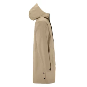Abrigo unisex CRAFT URBAN SHELL COAT 1916385, Taupe, lateral derecho