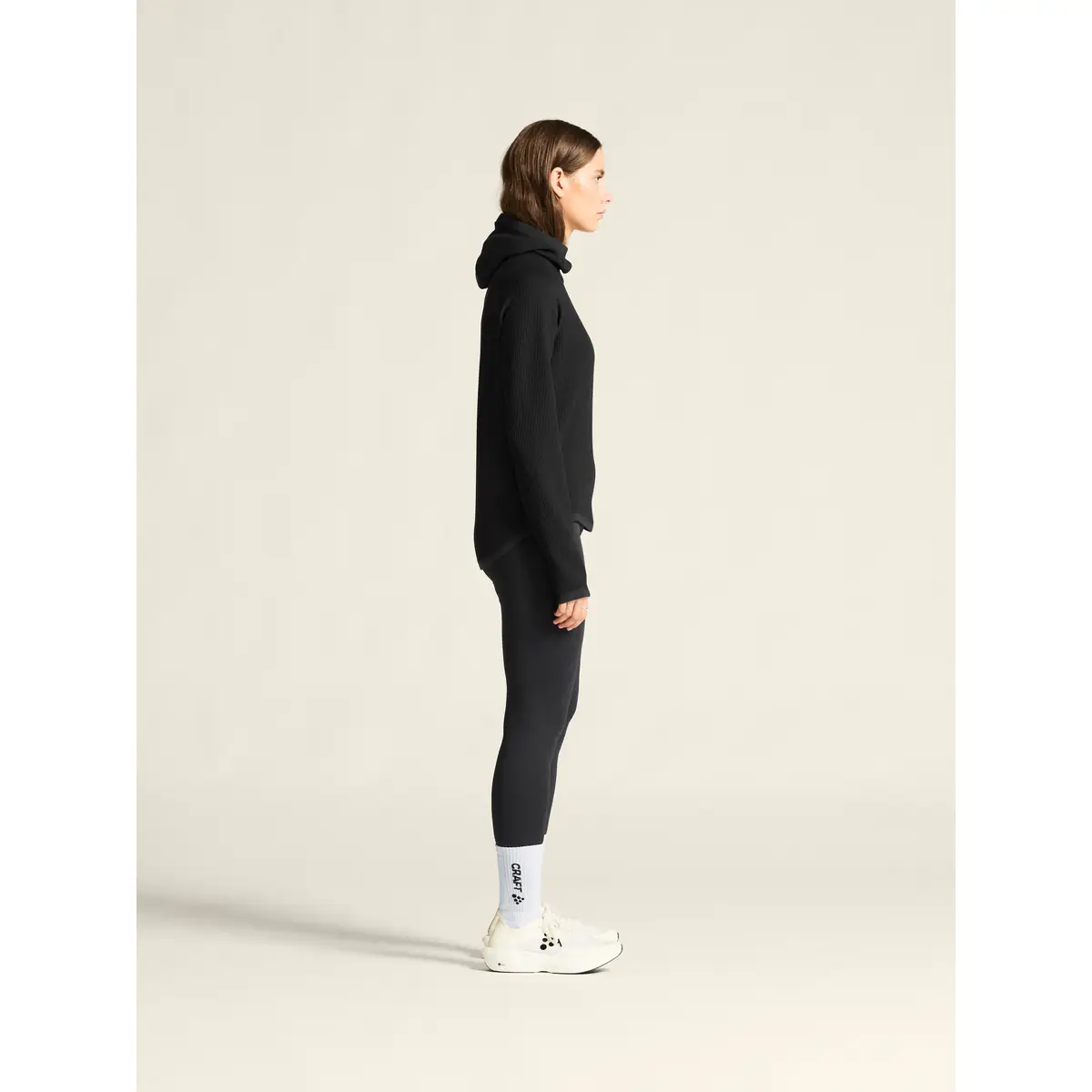 Pantalón interior mujer CRAFT ACTIVE COMFORT PANTS 2 1916690 5 Pantalón interior mujer CRAFT ACTIVE COMFORT PANTS 2 1916690, Negro, con modelo, vista lateral