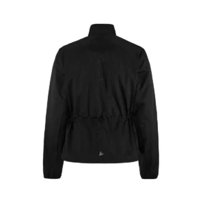 Cortavientos mujer CRAFT ESSENCE WIND JACKET 2 C17236, Negro, vista posterior