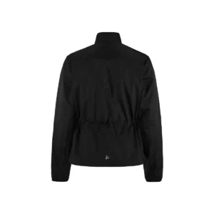 Cortavientos mujer CRAFT ESSENCE WIND JACKET 2 C17236, Negro, vista posterior