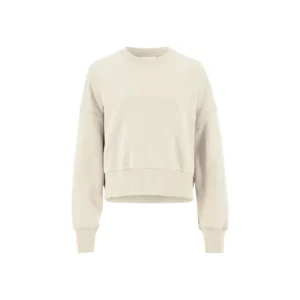 Sudadera mujer CRAFT FREQUENT CROPPED RN C17241, Tofu, vista frontal