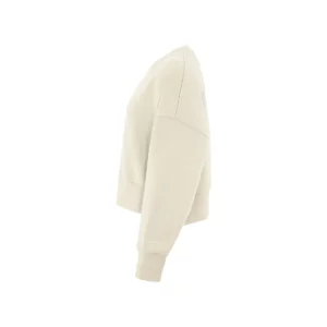 Sudadera mujer CRAFT FREQUENT CROPPED RN C17241, Tofu, lateral izquierdo