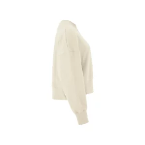 Sudadera mujer CRAFT FREQUENT CROPPED RN C17241, Tofu, lateral derecho