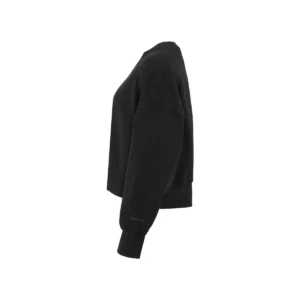 Sudadera mujer CRAFT FREQUENT CROPPED RN C17241, Negro, lateral izquierdo