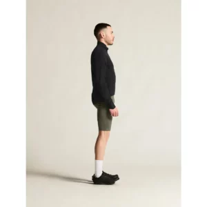 Cortavientos hombre CRAFT ENDUR LIGHT WIND JACKET C17325, Negro, vista lateral con modelo