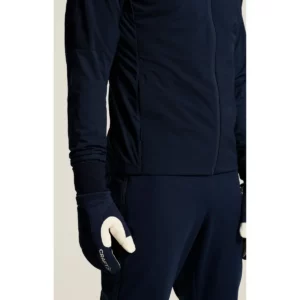Chaqueta hombre CRAFT NORDIC SKI CLUB 2.0 C17900, Blaze, detalle de la manga