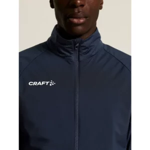 Chaqueta hombre CRAFT NORDIC SKI CLUB 2.0 C17900, Blaze, detalle del cuello
