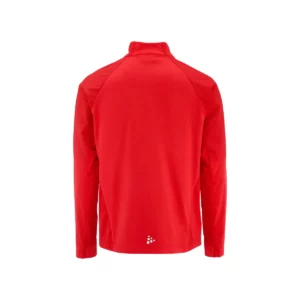 Chaqueta hombre CRAFT NORDIC SKI CLUB 2.0 C17900, Bright red, vista posterior