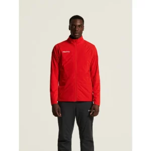 Chaqueta hombre CRAFT NORDIC SKI CLUB 2.0 C17900, Bright red, con modelo, vista frontal
