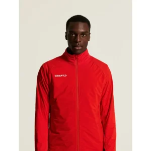 Chaqueta hombre CRAFT NORDIC SKI CLUB 2.0 C17900, Bright red, detalle de la chaqueta
