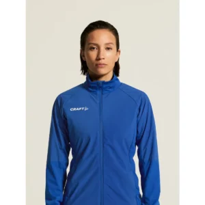 Chaqueta mujer CRAFT NORDIC SKI CLUB 2.0 C17901, Club cobolt, con modelo, vista frontal