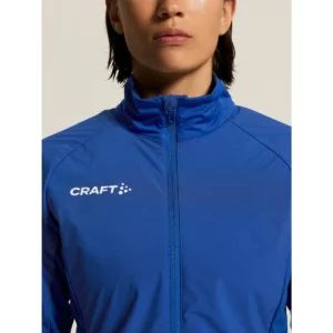 Chaqueta mujer CRAFT NORDIC SKI CLUB 2.0 C17901, Club cobolt, detalle del cuello