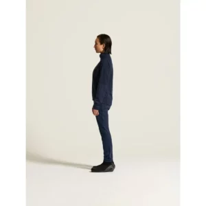 Chaqueta mujer CRAFT NORDIC SKI CLUB 2.0 C17901, Blaze, con modelo, vista lateral