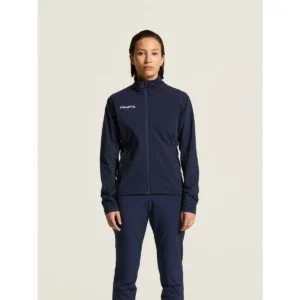 Chaqueta mujer CRAFT NORDIC SKI CLUB 2.0 C17901, Blaze, con modelo, vista frontal