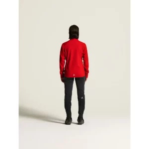 Chaqueta mujer CRAFT NORDIC SKI CLUB 2.0 C17901, Bright red, con modelo, vista posterior