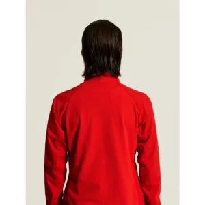 Chaqueta mujer CRAFT NORDIC SKI CLUB 2.0 C17901, Bright red, detalle posterior de la chaqueta