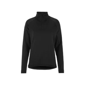 Polar mujer CRAFT EXPLORE POWER FLEECE HALF ZIP C18114, Negro, vista frontal