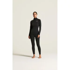 Conjunto interior mujer CRAFT WOOL MERINO HZ SET C18307, con modelo, vista frontal