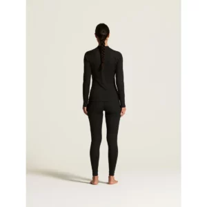 Conjunto interior mujer CRAFT CLASSIC BASELAYER SET C19417, Negro, con modelo, vista posterior