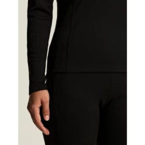Conjunto interior mujer CRAFT CLASSIC BASELAYER SET C19417, Negro, detalle del puño