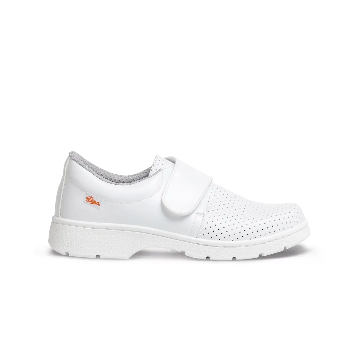 Zapato sanitario Dian 1805-LM 2 Zapato sanitario Dian 1805-LM blanco, vista lateral