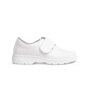 Zapato sanitario Dian 1807-LM blanco, vista lateral