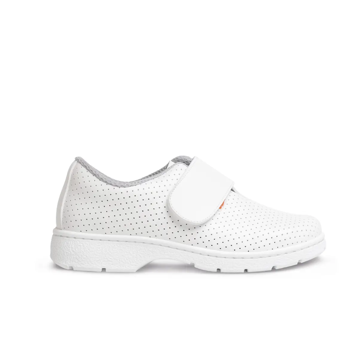 Zapato sanitario Dian 1807-LM 2 Zapato sanitario Dian 1807-LM blanco, vista lateral