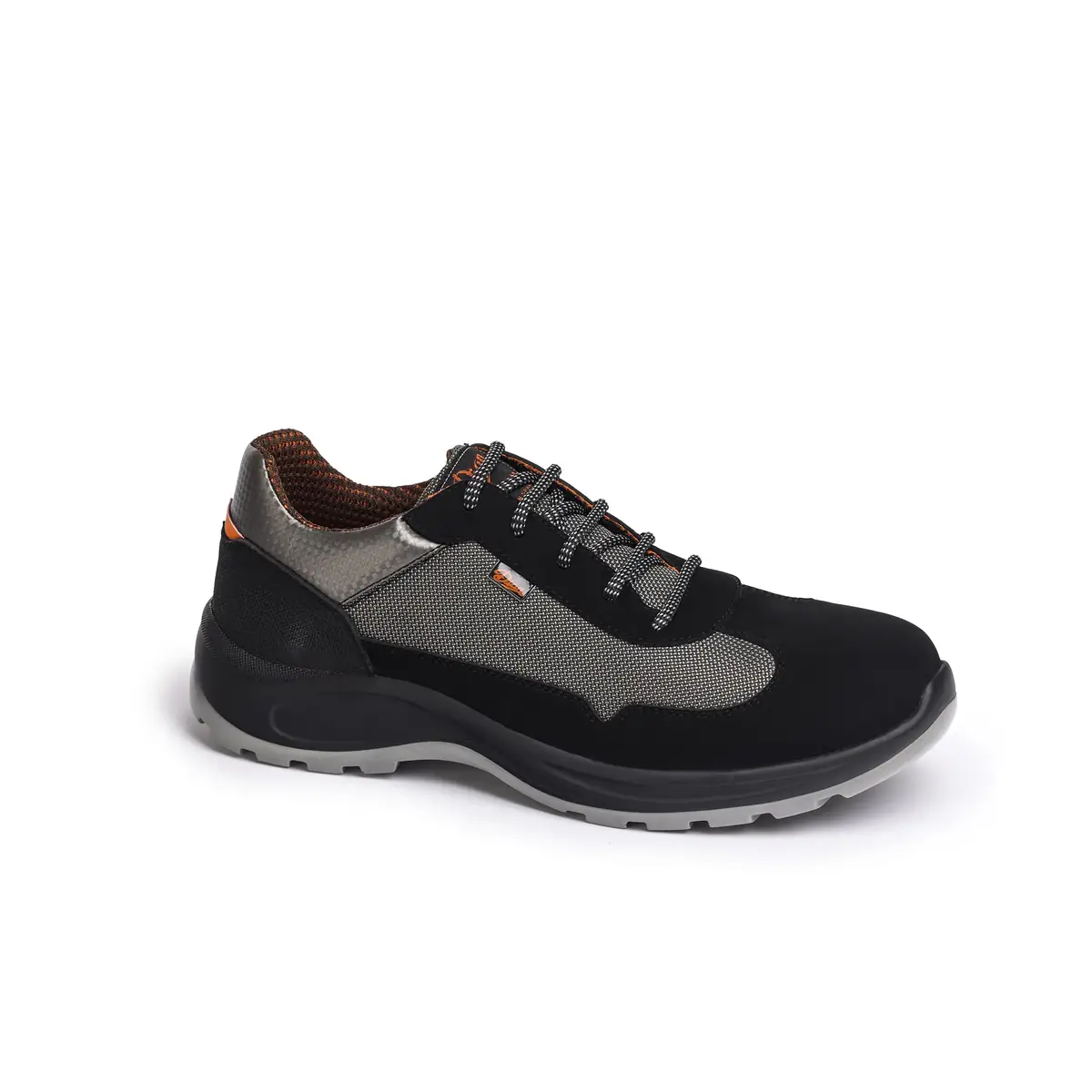 Zapatilla de seguridad Dian AITANA 1 Zapatilla de seguridad Dian AITANA gris/negro, vista tres cuartos