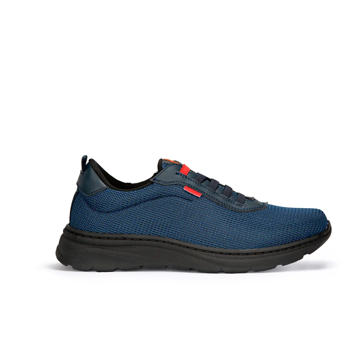 Zapatilla Dian ALICANTE 15 Zapatilla Dian ALICANTE marino, vista lateral.