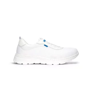 Zapatilla Dian ALICANTE blanco, vista lateral.