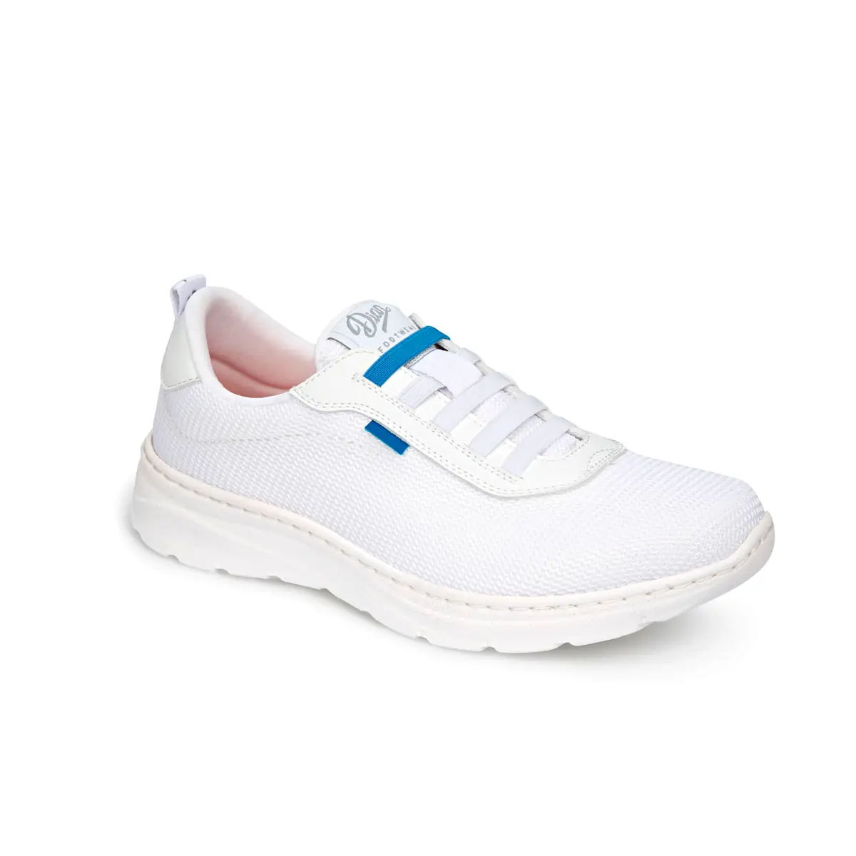 Zapatilla Dian ALICANTE 6 Zapatilla Dian ALICANTE blanco, vista tres cuartos.