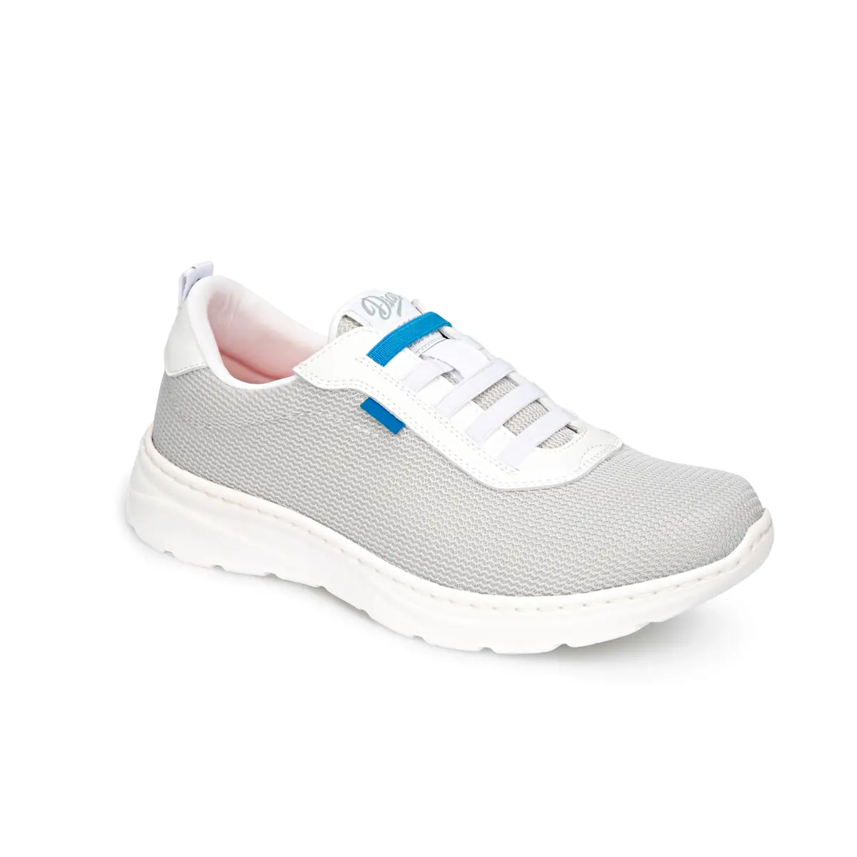 Zapatilla Dian ALICANTE 34 Zapatilla Dian ALICANTE gris, vista tres cuartos.