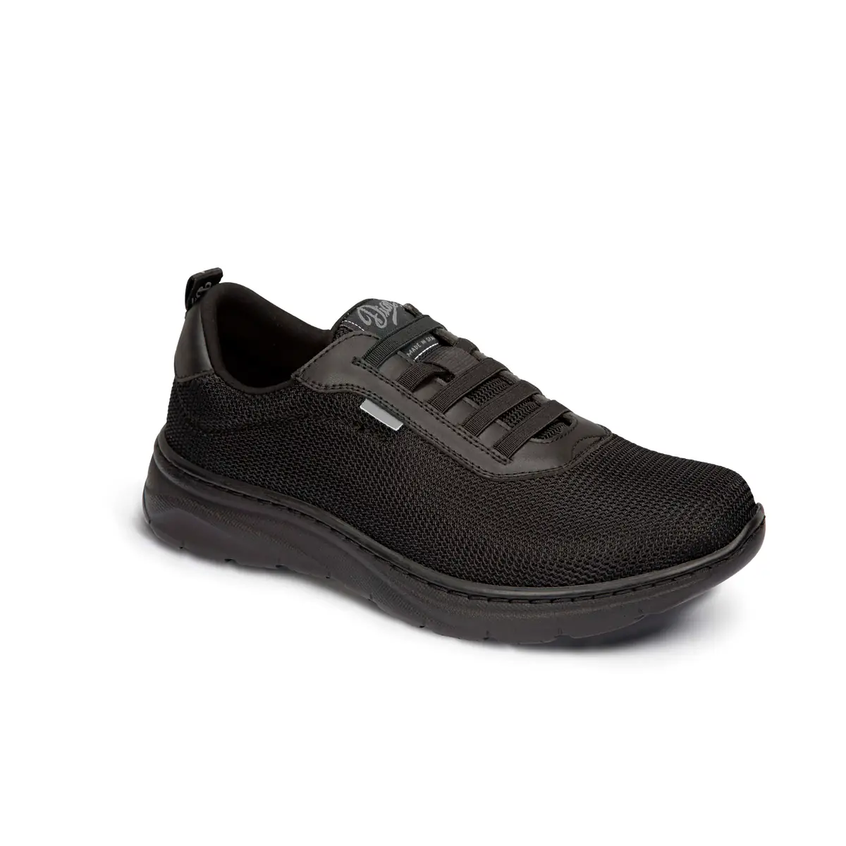 Zapatilla Dian ALICANTE 1 Zapatilla Dian ALICANTE negro, vista tres cuartos.