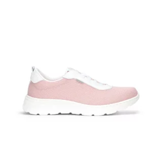 Zapatilla Dian ALICANTE rosa, vista lateral.