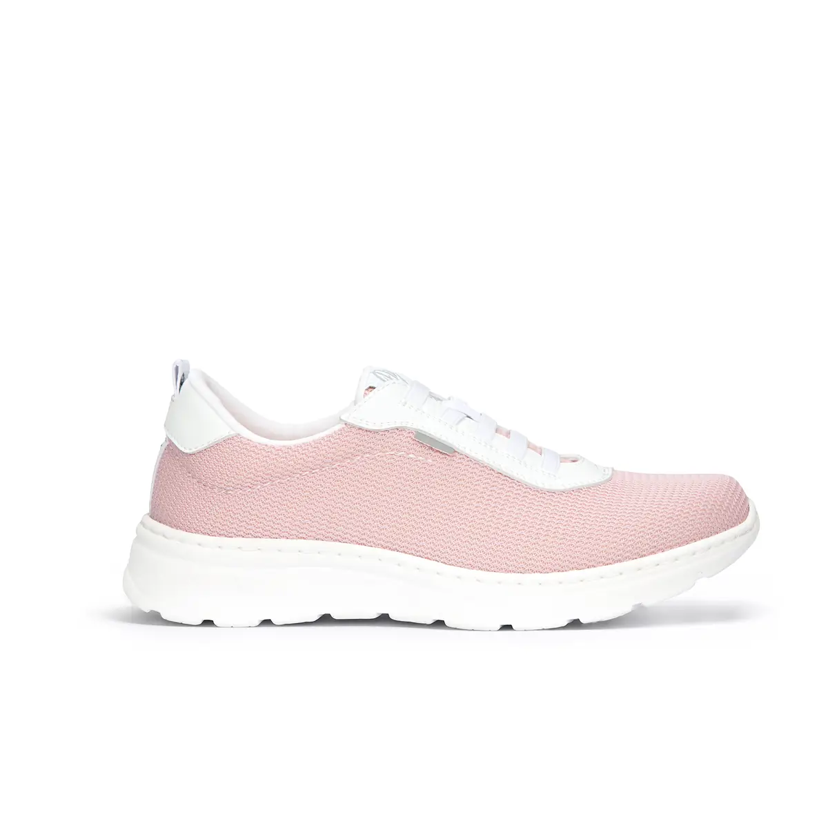 Zapatilla Dian ALICANTE 23 Zapatilla Dian ALICANTE rosa, vista lateral.