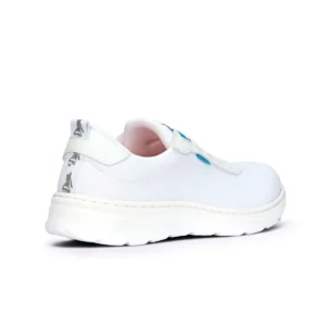 Zapatilla Dian ALICANTE blanco, vista posterior.
