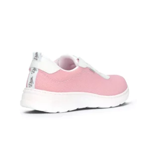 Zapatilla Dian ALICANTE rosa, vista posterior.