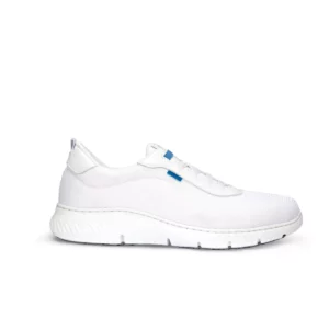 Zapatilla Dian ATLANTA blanco, vista lateral.