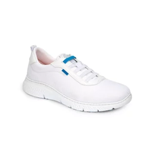 Zapatilla Dian ATLANTA blanco, vista tres cuartos.