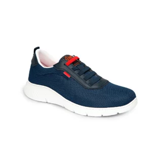 Zapatilla Dian ATLANTA marino, vista tres cuartos.