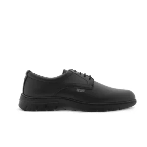 Zapato de trabajo Dian BERNA negro, vista lateral